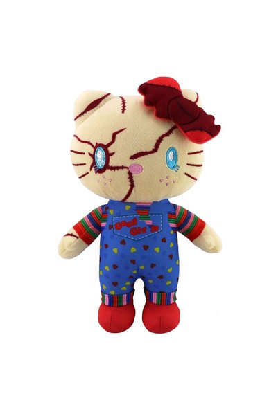 Choice printed 2026 Cute Halloween Creative Plush Toy Clown Resurrection Ghos...