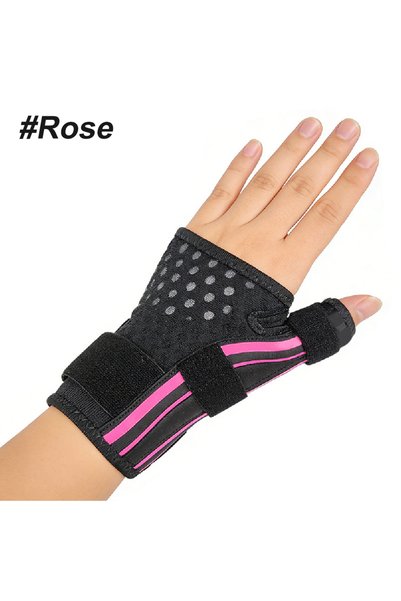 Choice Rose-1PCS Adjustable Thumb Wrist Support Brace, Breathable Thumb Spica...