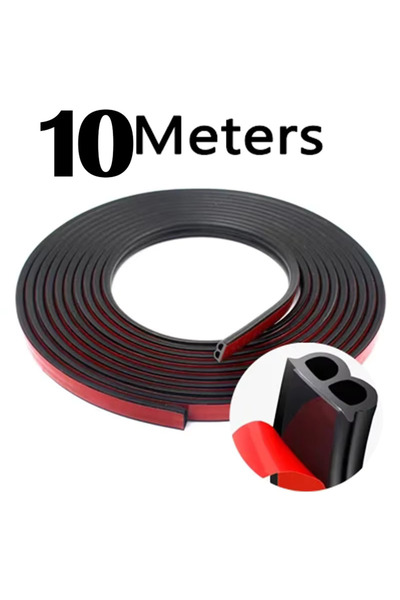 Choice 10 meters Car Door Soundproof Anti-Dust Seal Strip Car Door Seal Strip...