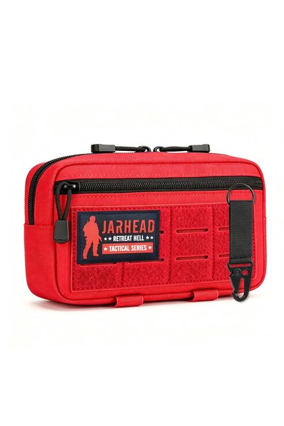 Choice RED2-SET Tactical Molle EDC Pouch Outdoor First Aid Kit Pouch Waist Pa...