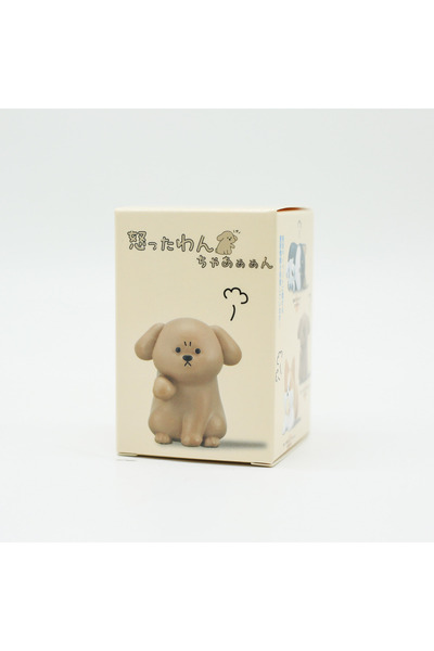 BANDAI Random 1Pcs Japan Angry Cute Pet Dog Blind Box Toys Kawaii Animal Seri...