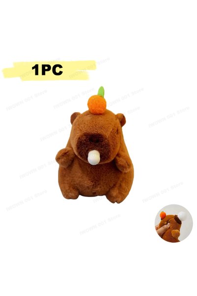 Choice Bubble-1PC Cute Capybara Doll Portable Plush Toy Bubble Blower Student...