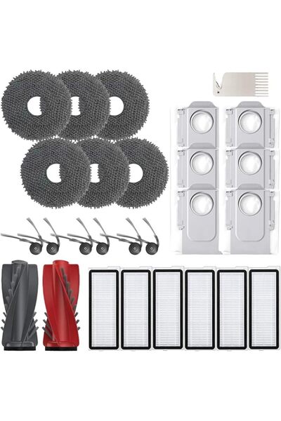 XICEN Accessories Compatible with Roborock, Robot Vacuum Cleaner Qrevo 5AE/Cu...