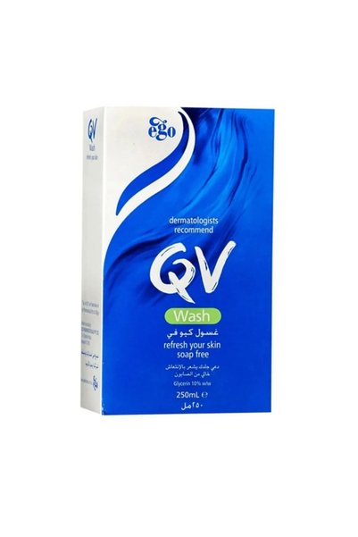 Qv Ego- Wash Refresh Your Skin Soap Free , 250Ml