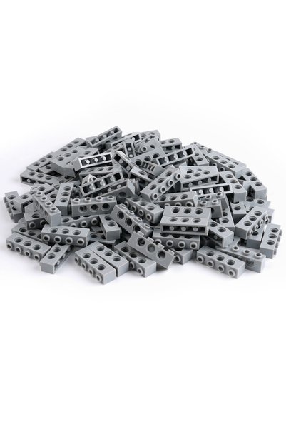 Choice 100PCS Gray 100PCS/500PCS 1x4 With 3 Holes Beam Technology Building Bl...