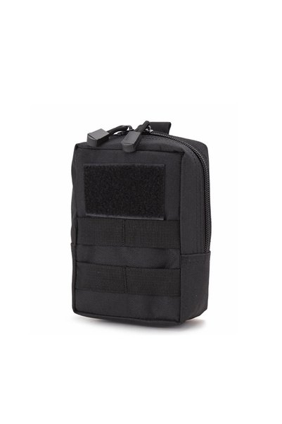 Choice Black 600D MOLLE Utility Pouch EDC Organizer Bag Compact Outdoor Stora...