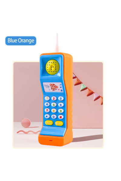 Choice Blue Mobile Phone Toys, Smart Phone Music Light Sound Pretend Play Bab...