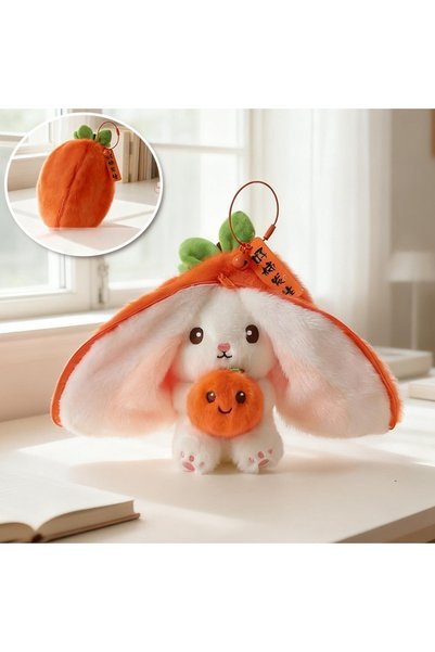 Choice 13cm hao shi fa sheng New Cute Fruit Bunny Plush Toy Creative Durian P...