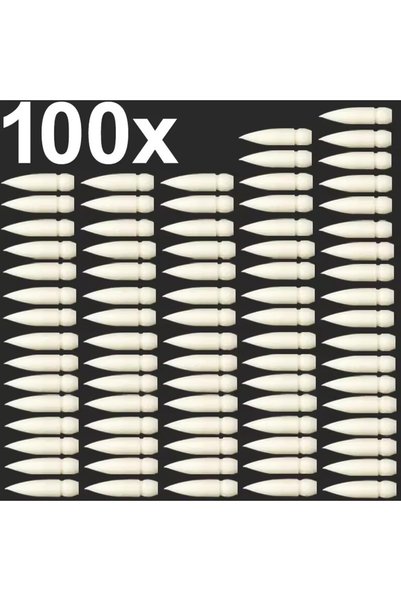 Choice 100 قطعة من النوى البديلة لطلاء الأكريليك، مناسبة لأقلام "غوانغنا" ذات...