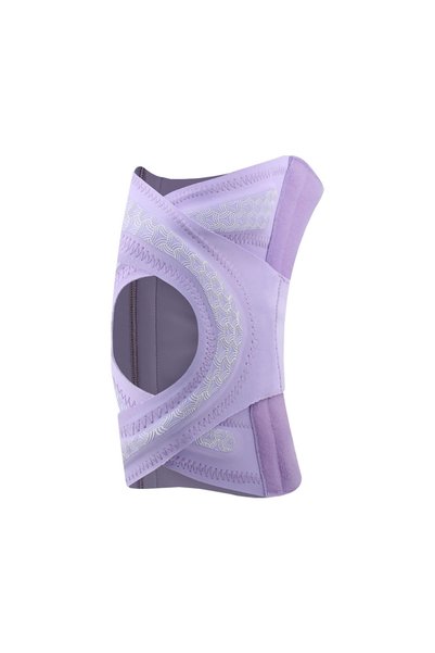 Choice M Purple GTUBIKE قطعة واحدة دعامة ركبة رياضية رفيعة للحماية من الالتوا...