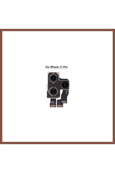 Bezos iPhone 11 PRO Uyumlu Arka Kamera DRY