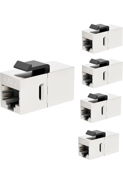 KASTWAVE موصل CAT7 من نوع RJ45، موصل كيستون معزول، موصل إيثرنت، موصل كيستون أ...