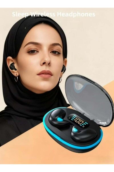 Apluynm سماعات أذن لاسلكية حقيقية، سماعات بلوتوث داخل الأذن 5.49 مع 4 ميكروفو...