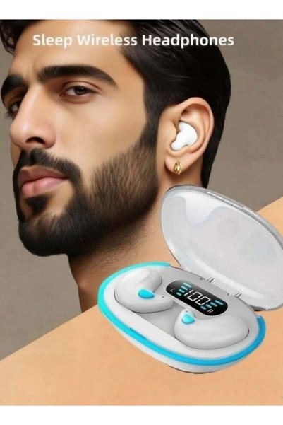 Apluynm سماعات أذن لاسلكية حقيقية، سماعات بلوتوث داخل الأذن 5.49 مع 4 ميكروفو...