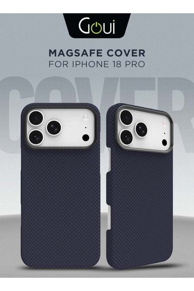 GOUİ iPhone 18 Pro/ 17 Pro Case – Stylish Woven Pattern & Open-Frame Protecti...