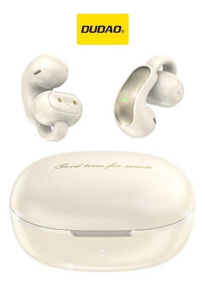 DUDAO U20Pro Open-Ear Clip-On Wireless Earbuds - White