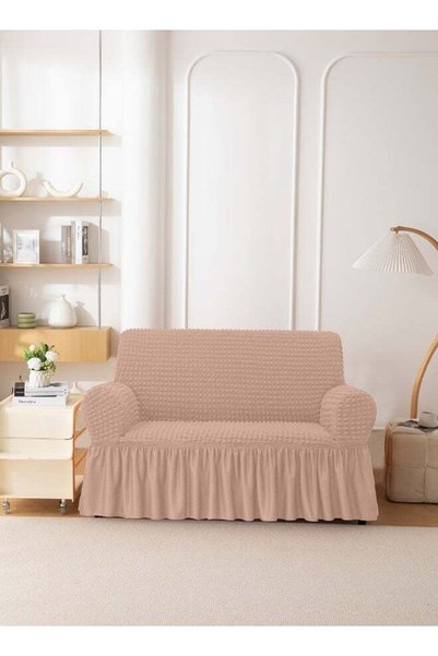Noon East Stretch Fit 3D Bubble Sofa Cover, Soft Slipcover Fabric - Great for...