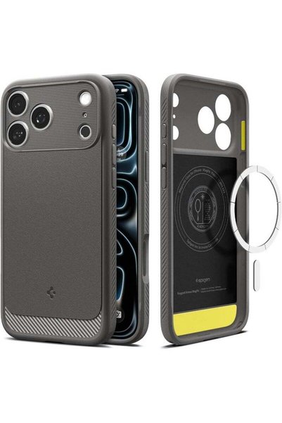 Spigen Caseology Spigen Rugged Armor MagFit iPhone 17 PRO Case Cover with Mag...