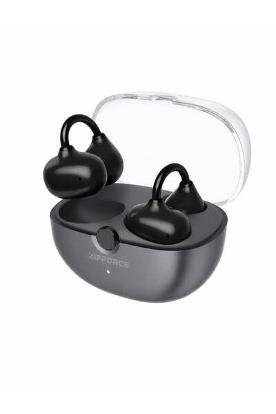 ZIPFORCE J80 True Open Ear Clip Wireless Earbuds - Bluetooth 6.0, Lightweight...