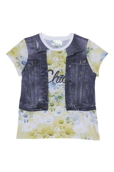 Chicco Tricou copii Chicco, maneca scurta, fete, multicolor