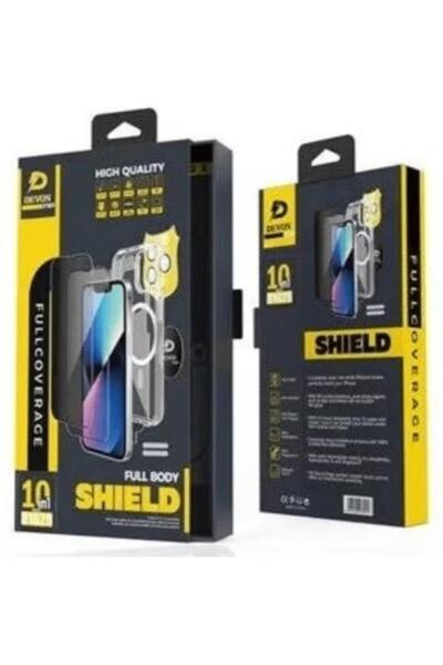DEVON iPhone 17 Pro 10-in-1 Full Protection Kit with Privacy Case & Magsafe C...