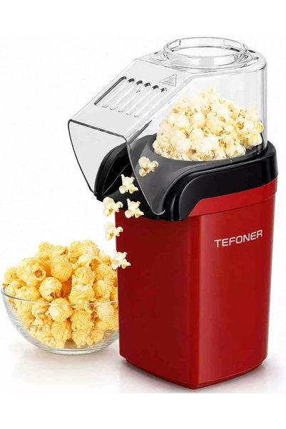 TEFONER 1200W Hot Air Popcorn Maker, Electric Oil-Free Popcorn Machine with R...