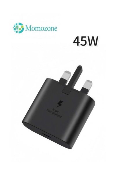 Momozone شاحن USB-C فائق السرعة بقوة 45 واط - متوافق مع S24 S23 S22 S21 S20 U...