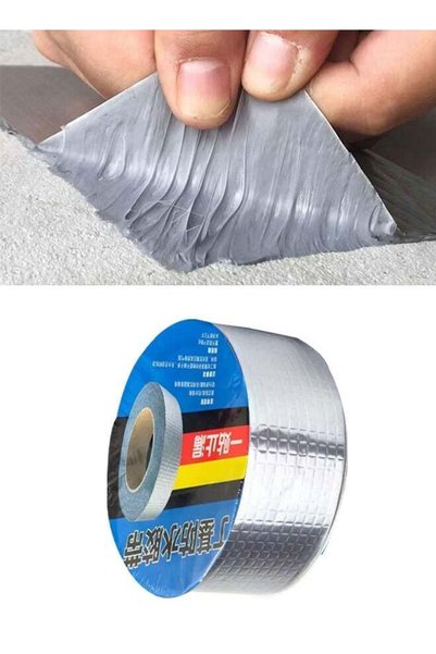 Generic 1 PCS Waterproof Tape Aluminium Foil Tape Leakage Repair Waterproof A...