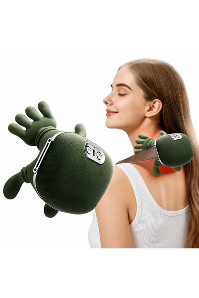 BoSidin Shiatsu Neck & Back Massager with Heat – Deep Tissue Shoulder Massage...