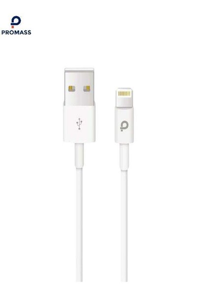Promass PM-0109 - كابل شحن آيفون بطول متر واحد، كابل USB-A إلى Lightning، كاب...