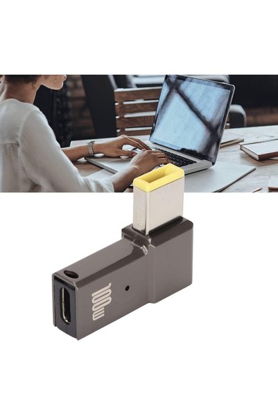 TERRIFI 100W USB C to Slim Tip Adapter, Type-C PD Fast Charging Converter for...