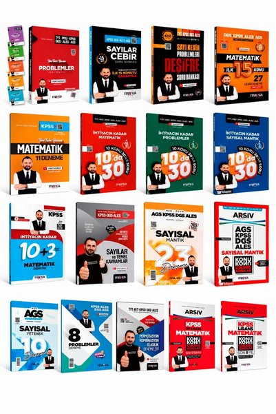 Marka Yayınları KPSS Matematik Fulleten Set Yektuğmat