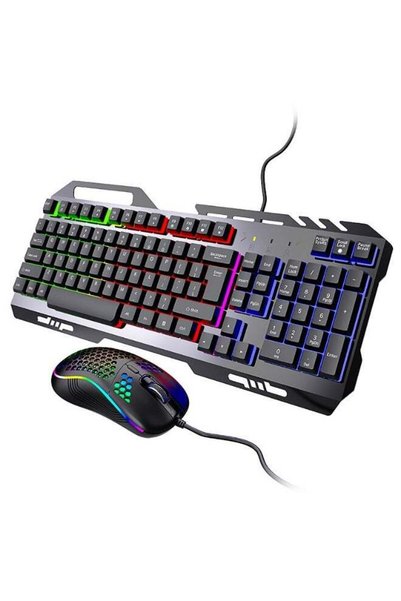 Generic 104 Keys Gaming Keyboard and Mouse Combo with RGB Backlight,Number Pa...