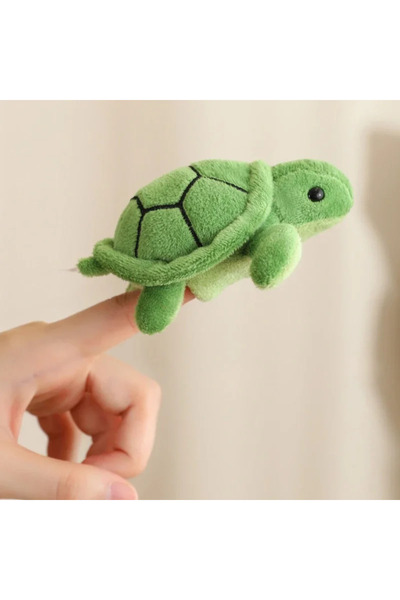 Choice Turtle 9CM Mini Finger Puppets Educational Toys For Children Hand Cart...
