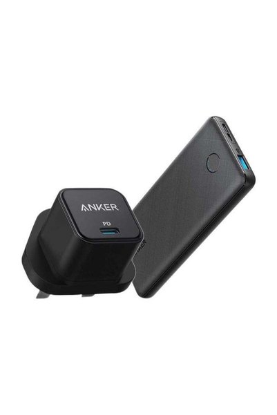 Anker Stuy شاحن أنكر USB-C، شاحن USB-C بقوة 20 واط - شاحن PowerPort III Cube ...
