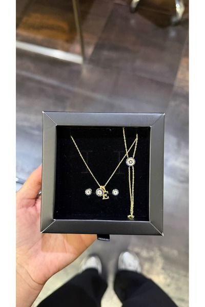 yare jewelry küpe hediyeli nazar boncuk set