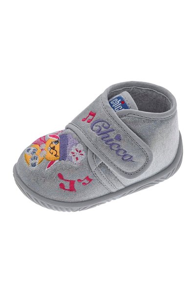 Chicco Pantofi de casa pentru copii Tetris, argintiu, 70054-65P