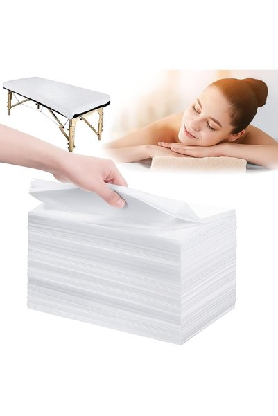 GENERAL 100 PCS Spa Bed Sheets Disposable Massage Table Set(180CM*80CM)