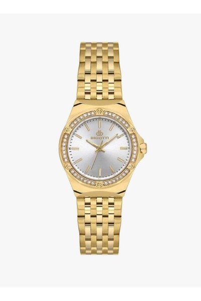 Bigotti - Raffinato Women Watch | Stainless Steel Band & Brass Case | Analog ...