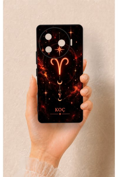 Vip Case Tecno Camon 30 Pro 5g Compatible Silicone Case with a Zodiac Sign Pa...