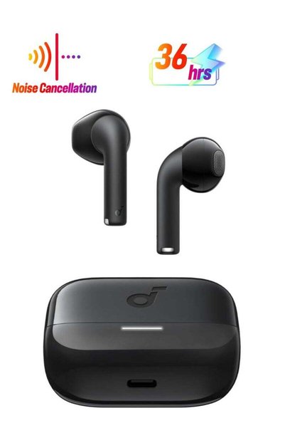 Soundcore K20i by Anker, Semi-in-Ear Earbuds, Bluetooth Wireless, 36H Playtim...