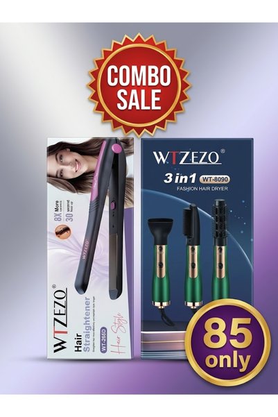 Generic Brand مجموعة WTZEZO المثالية لتصفيف الشعر: مجفف شعر متعدد الاستخدامات...