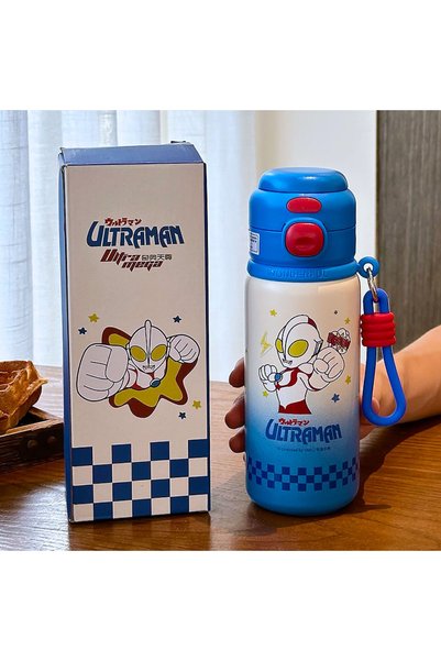 Generic Brand Kids Shatproof Insulated Straw Bottle for School Kindergarten B...