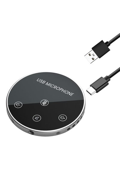 ELEPHANTBOAT ® Conference Speaker with Mic Wireless Microphone with 4 Mic, 36...
