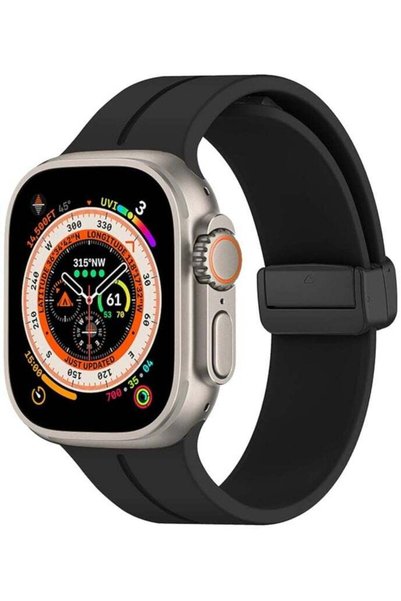 keloray Magnetic for Apple Watch Band 49mm 46mm 45mm 44mm Women men,Silicone ...
