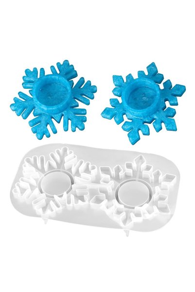 Generic Brand Formă de silicon pentru lumânări pastilă cu cristale de gheață ...