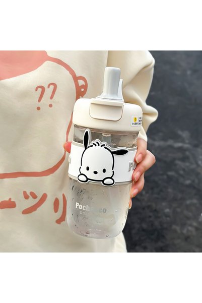 Generic Brand زجاجة مياه كبيرة الحجم مصنوعة من القش، يمكن حملها بسهولة، ومناس...