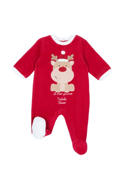 Chicco Salopeta Craciun bebelusi Chicco, Rosu, 02831-65MFCI