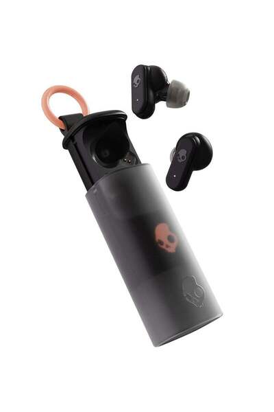 Skullcandy سماعات أذن لاسلكية Dime Evo، بطارية تدوم 36 ساعة، ميكروفون، تعمل م...