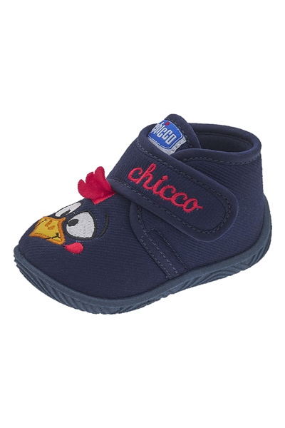 Chicco Pantofi de casa pentru copii, Chicco, albastru model, 72087-67P